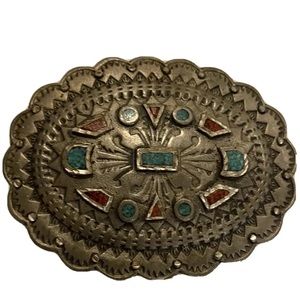Vintage Belt Buckle SJC-95  Made In USA! VERY COOL BUCKLE!